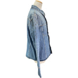 ルイ・ヴィトン LOUIS VUITTON モノグラムデニムジャケット HJA71W ブルー コットン メンズ その他アウター