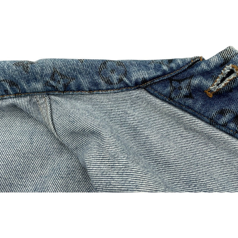 ルイ・ヴィトン LOUIS VUITTON モノグラムデニムジャケット HJA71W ブルー コットン メンズ その他アウター