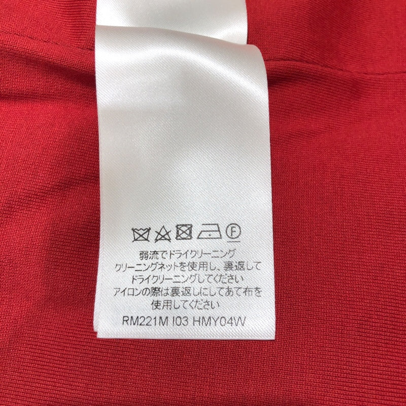 ルイ・ヴィトン LOUIS VUITTON ×NIGO ダミエ柄フリースジャケット HMY04W レッド・アイボリー ポリエステル メンズ その他アウター