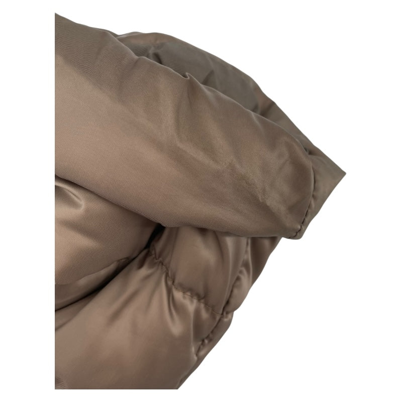 モンクレール MONCLER TINUVIEL ダウンコート ベージュ ナイロン レディース ダウンジャケット