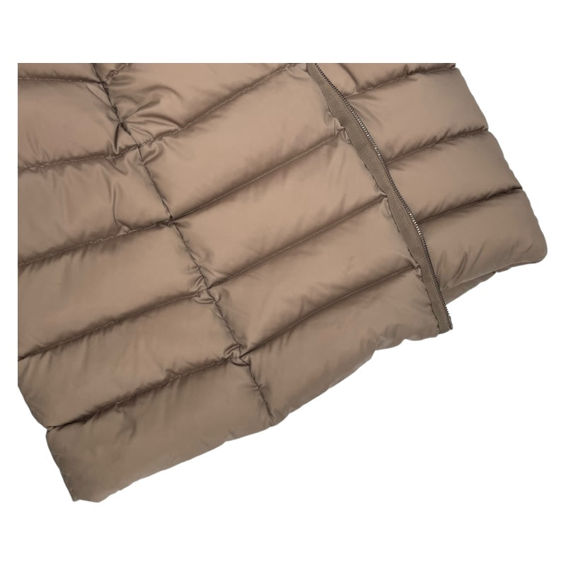 モンクレール MONCLER TINUVIEL ダウンコート ベージュ ナイロン レディース ダウンジャケット