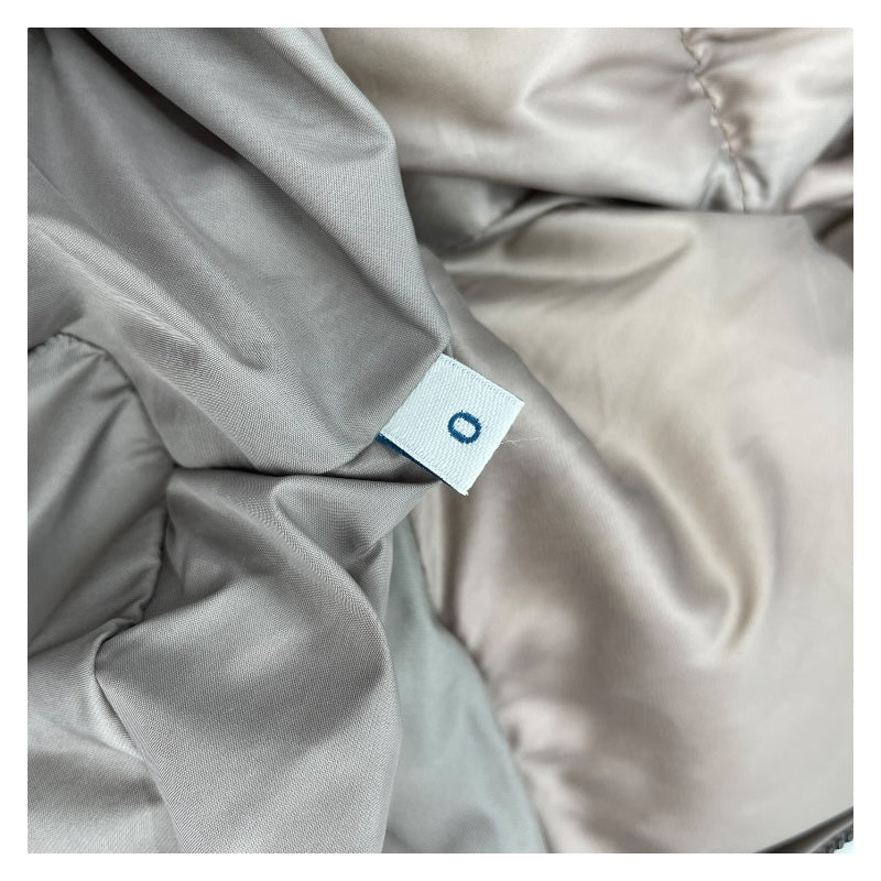 モンクレール MONCLER TINUVIEL ダウンコート ベージュ ナイロン レディース ダウンジャケット