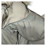 モンクレール MONCLER TINUVIEL ダウンコート ベージュ ナイロン レディース ダウンジャケット