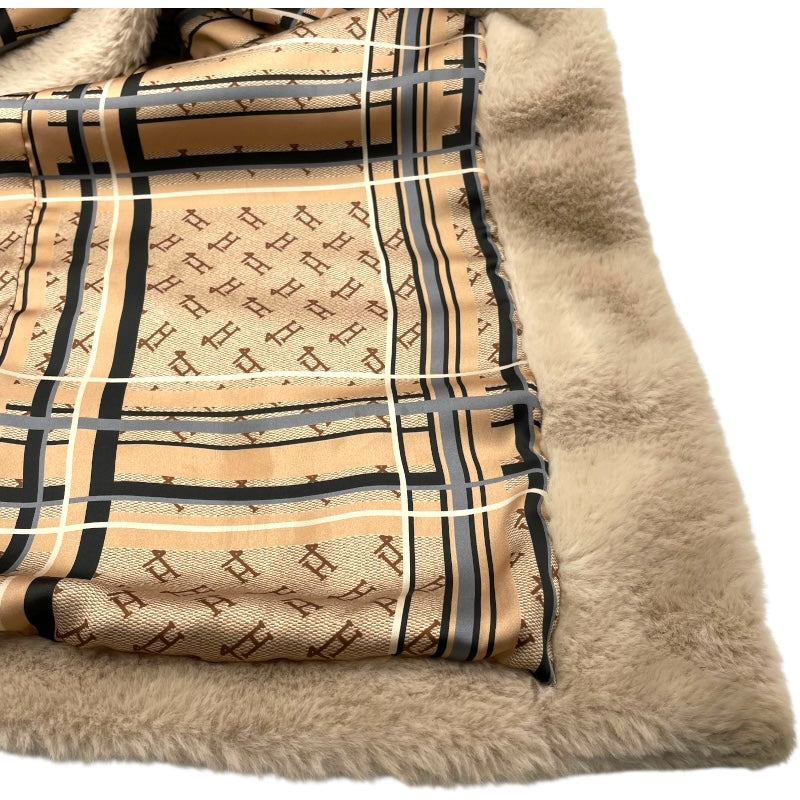 ヘルノ HERNO エコファーコート ホワイト ポリエステル レディース その他アウター