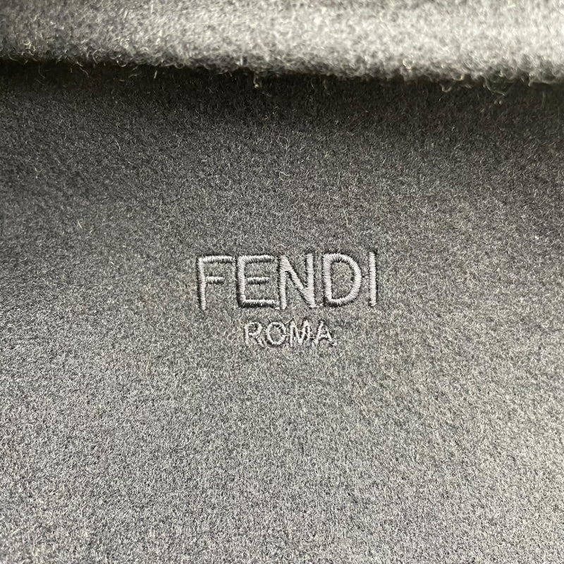 フェンディ FENDI カシミヤコート ネイビー カシミヤ レディース その他アウター