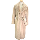 ヘルノ HERNO エコファーコート ホワイト ポリエステル レディース その他アウター