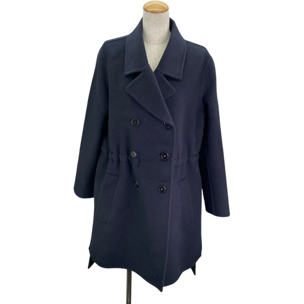 フェンディ FENDI カシミヤコート ネイビー カシミヤ レディース その他アウター