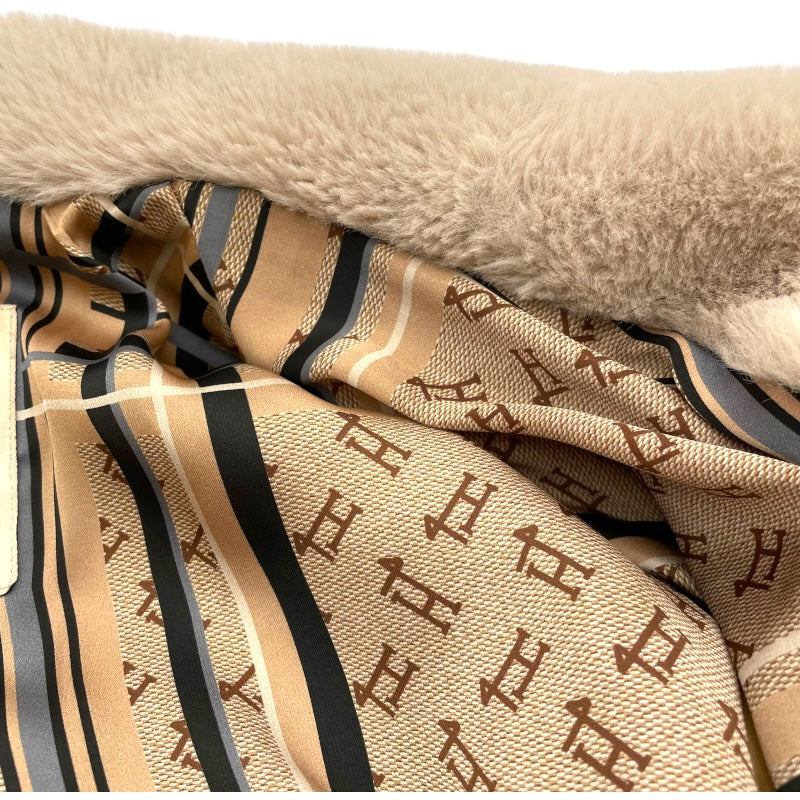 ヘルノ HERNO エコファーコート ホワイト ポリエステル レディース その他アウター