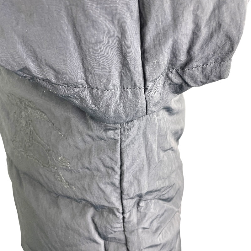 バーバリー BURBERRY チェック柄リバーシブルダウンジャケット 8094937 ブラック ナイロン メンズ ダウンジャケット