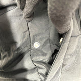 バーバリー BURBERRY チェック柄リバーシブルダウンジャケット 8094937 ブラック ナイロン メンズ ダウンジャケット