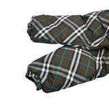 バーバリー BURBERRY チェック柄リバーシブルダウンジャケット 8094937 ブラック ナイロン メンズ ダウンジャケット