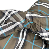 バーバリー BURBERRY チェック柄リバーシブルダウンジャケット 8094937 ブラック ナイロン メンズ ダウンジャケット