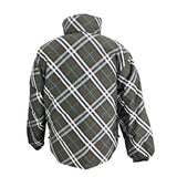 バーバリー BURBERRY チェック柄リバーシブルダウンジャケット 8094937 ブラック ナイロン メンズ ダウンジャケット