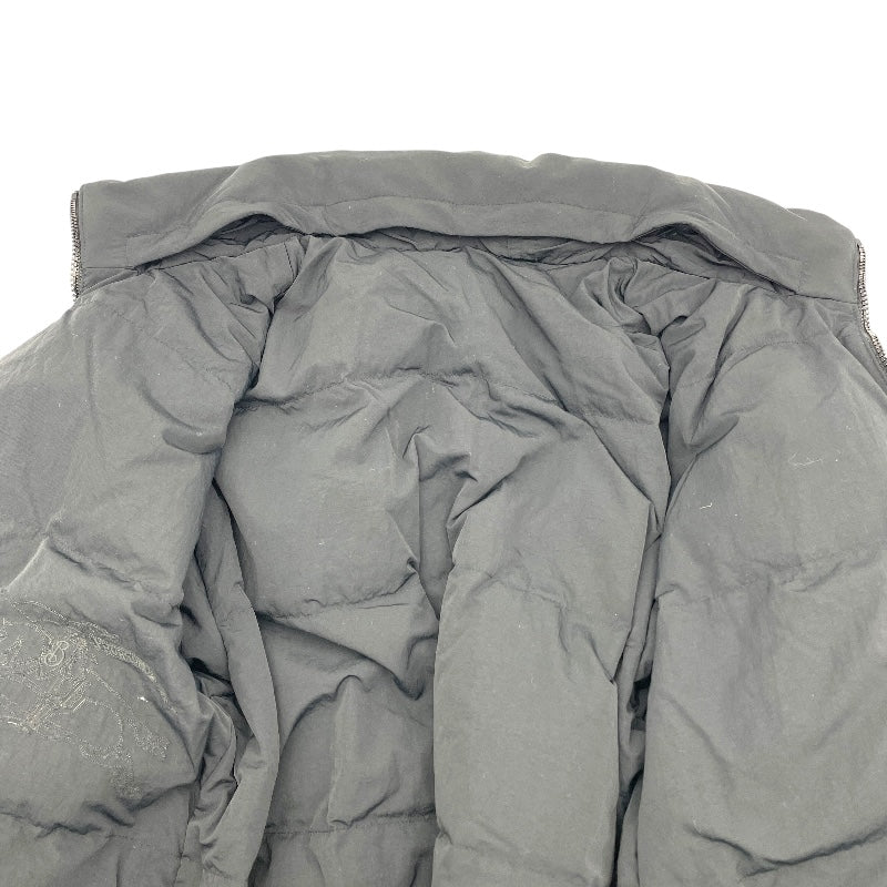 バーバリー BURBERRY チェック柄リバーシブルダウンジャケット 8094937 ブラック ナイロン メンズ ダウンジャケット