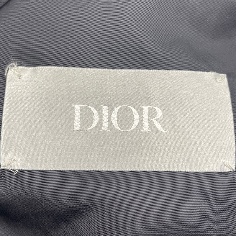 クリスチャン・ディオール Christian Dior CDダイヤモンド総柄ダウンベスト 033C410C5711 パープル ナイロン メンズ ダウンベスト