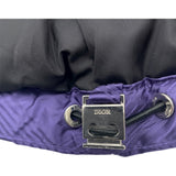 クリスチャン・ディオール Christian Dior CDダイヤモンド総柄ダウンベスト 033C410C5711 パープル ナイロン メンズ ダウンベスト