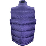 クリスチャン・ディオール Christian Dior CDダイヤモンド総柄ダウンベスト 033C410C5711 パープル ナイロン メンズ ダウンベスト