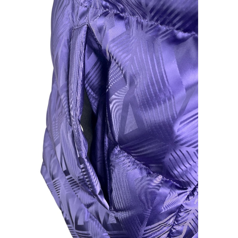 クリスチャン・ディオール Christian Dior CDダイヤモンド総柄ダウンベスト 033C410C5711 パープル ナイロン メンズ ダウンベスト