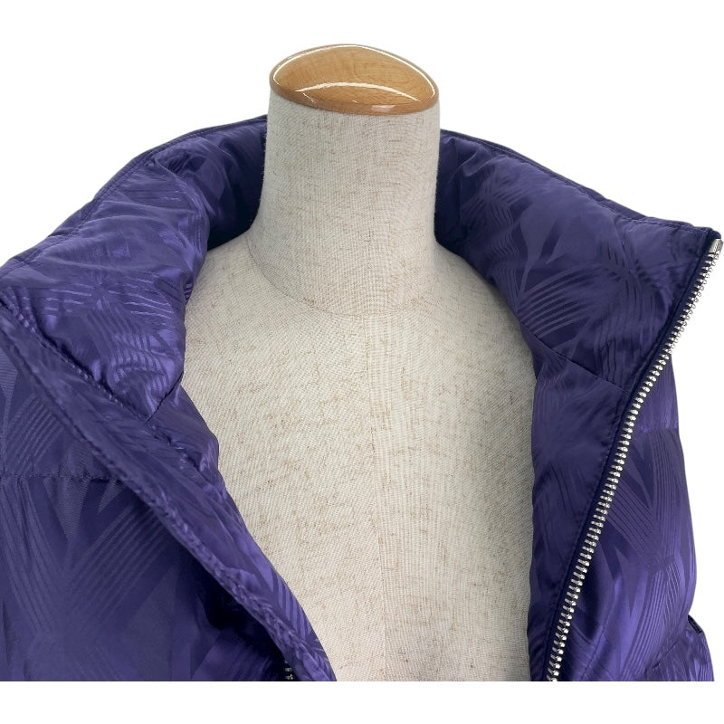 クリスチャン・ディオール Christian Dior CDダイヤモンド総柄ダウンベスト 033C410C5711 パープル ナイロン メンズ ダウンベスト