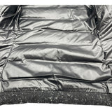 モンクレール MONCLER ASTEREツイードダウンジャケット 46968 ブラック ウール レディース ダウンジャケット