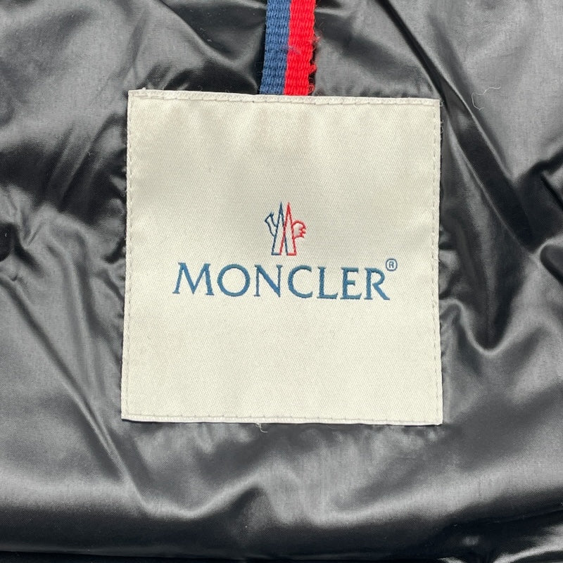 モンクレール MONCLER ASTEREツイードダウンジャケット 46968 ブラック ウール レディース ダウンジャケット