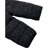 モンクレール MONCLER ASTEREツイードダウンジャケット 46968 ブラック ウール レディース ダウンジャケット