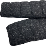 モンクレール MONCLER ASTEREツイードダウンジャケット 46968 ブラック ウール レディース ダウンジャケット