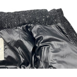 モンクレール MONCLER ASTEREツイードダウンジャケット 46968 ブラック ウール レディース ダウンジャケット