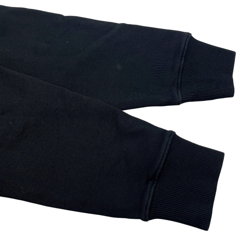 ジバンシィ GIVENCHY ロゴプリントスウェットパーカー BMJOHC3YAC ブラック コットン メンズ スウェット