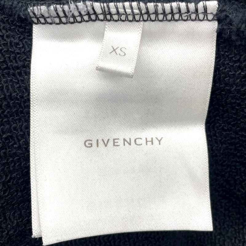 ジバンシィ GIVENCHY ロゴプリントスウェットパーカー BMJOHC3YAC ブラック コットン メンズ スウェット