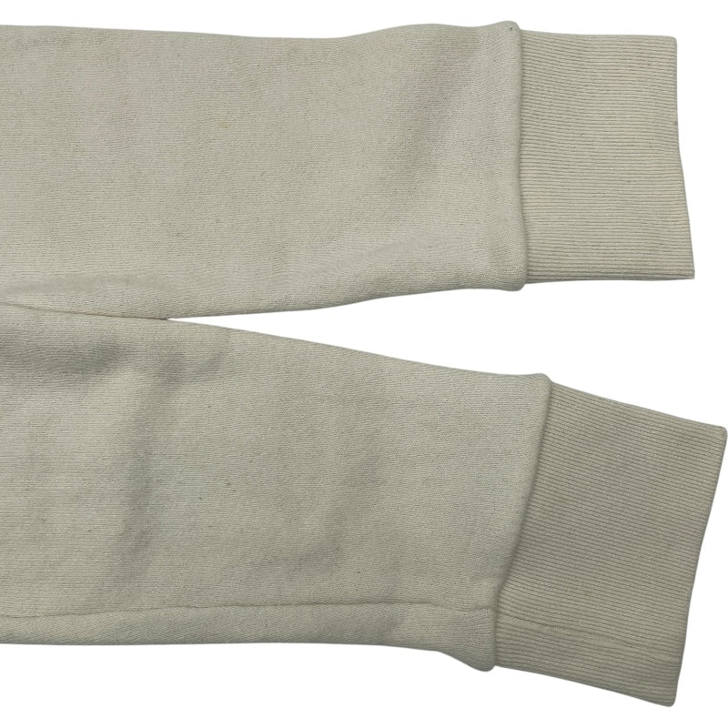 グッチ GUCCI ロゴプリントスウェットパーカー 454585 アイボリー コットン メンズ パーカー