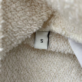 グッチ GUCCI ロゴプリントスウェットパーカー 454585 アイボリー コットン メンズ パーカー