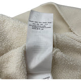 グッチ GUCCI ロゴプリントスウェットパーカー 454585 アイボリー コットン メンズ パーカー