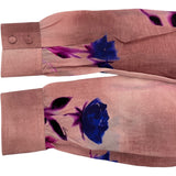 グッチ GUCCI フローラルシルクブラウス 779352 ピンク シルク レディース ブラウス