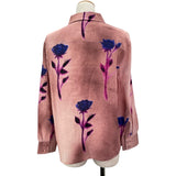 グッチ GUCCI フローラルシルクブラウス 779352 ピンク シルク レディース ブラウス