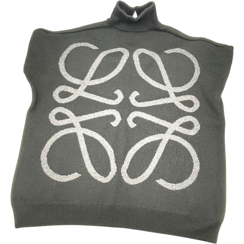 ロエベ LOEWE アナグラムロゴハーフジップニットセーター H526Y14KAC ブラック ウール メンズ セーター