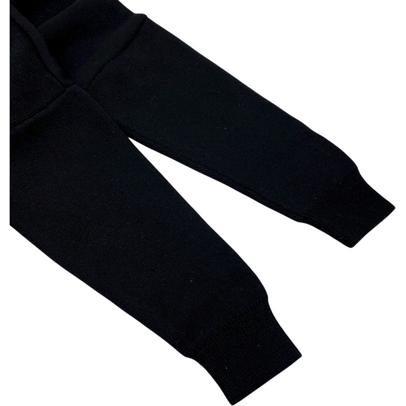 ロエベ LOEWE アナグラムロゴハーフジップニットセーター H526Y14KAC ブラック ウール メンズ セーター