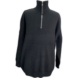 ロエベ LOEWE アナグラムロゴハーフジップニットセーター H526Y14KAC ブラック ウール メンズ セーター