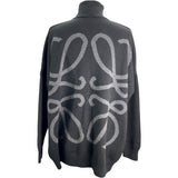 ロエベ LOEWE アナグラムロゴハーフジップニットセーター H526Y14KAC ブラック ウール メンズ セーター