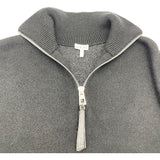 ロエベ LOEWE アナグラムロゴハーフジップニットセーター H526Y14KAC ブラック ウール メンズ セーター