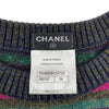 シャネル CHANEL ビジュー装飾ニットセーター P44969 マルチカラー ウール レディース セーター