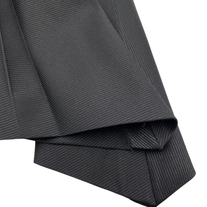 ルイ・ヴィトン LOUIS VUITTON シンメトリープリーツスカート FSSK82 ブラック ウール/シルク レディース スカート