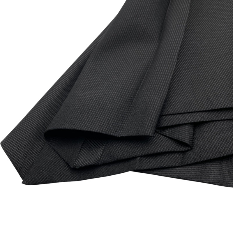 ルイ・ヴィトン LOUIS VUITTON シンメトリープリーツスカート FSSK82 ブラック ウール/シルク レディース スカート