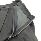 ルイ・ヴィトン LOUIS VUITTON シンメトリープリーツスカート FSSK82 ブラック ウール/シルク レディース スカート