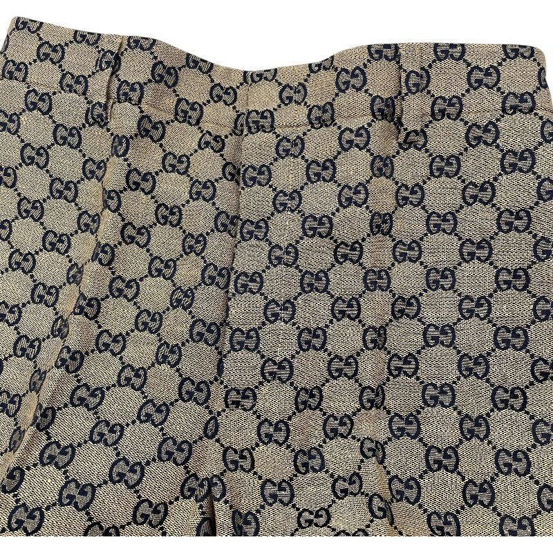 グッチ GUCCI GGキャンバスパンツ 786389 ベージュ 麻 レディース パンツ