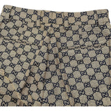 グッチ GUCCI GGキャンバスパンツ 786389 ベージュ 麻 レディース パンツ