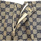 グッチ GUCCI GGキャンバスパンツ 786389 ベージュ 麻 レディース パンツ