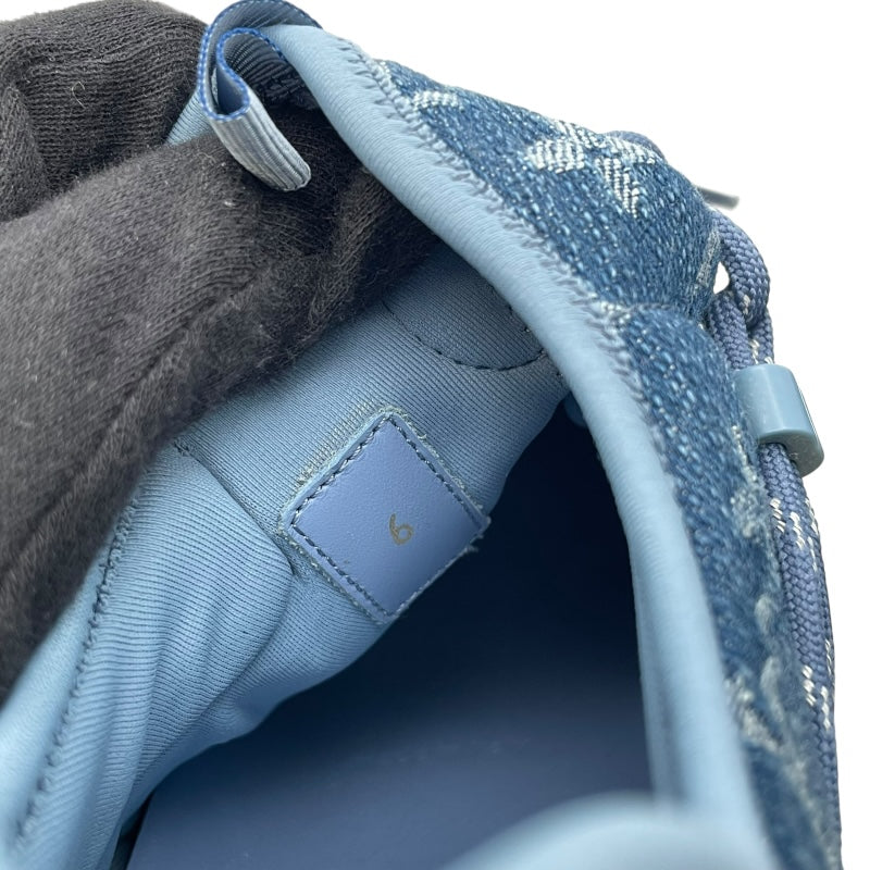 ルイ・ヴィトン LOUIS VUITTON ファストレーンライン モノグラムデニムスニーカー デニム モノグラム・デニムデニム メンズ スニーカー