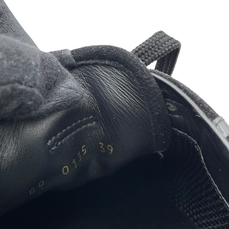 ルイ・ヴィトン LOUIS VUITTON ランアウェイライン エピローカットスニーカー GO0135 ブラック エピレザー レディース スニーカー