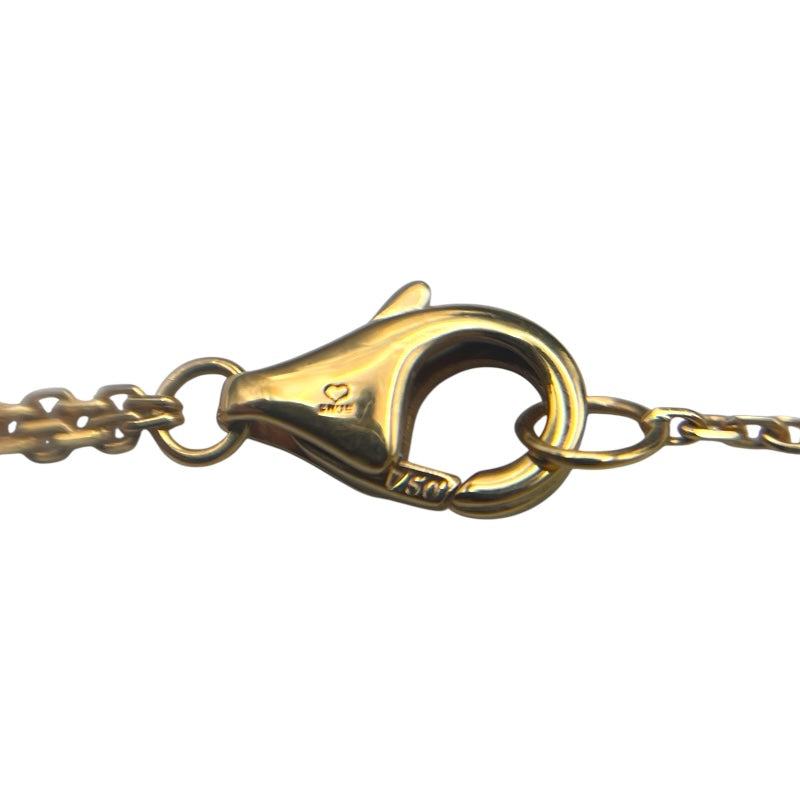 カルティエ Cartier トリニティ ダブルチェーン ネックレス イエローゴールド×ホワイトゴールド×ピンクゴールド K18YG/K18PG/K18WG ジュエリー